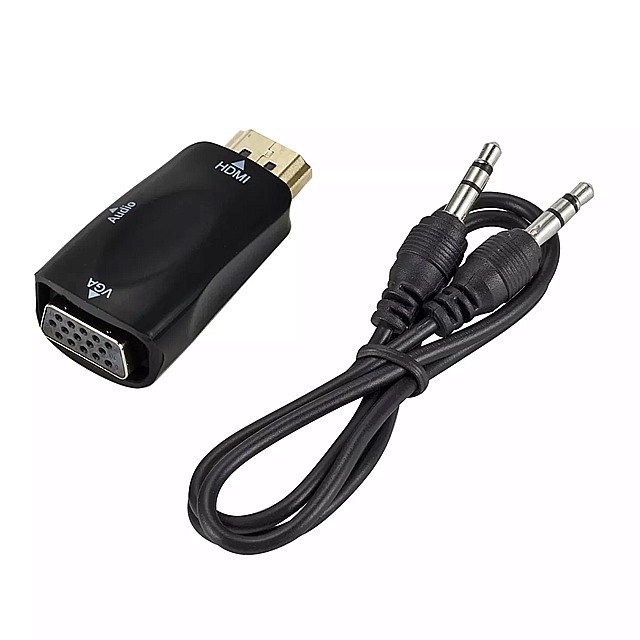 夏セール開催中 Grwibeouオスメスホットhdmi vga アダプタ hd 1080 1080p オーディオ ケーブル の コンバータ  へのpcのラップトップtv ボックス コンピュータ ディスプレイ プロジェクター qdtek.vn