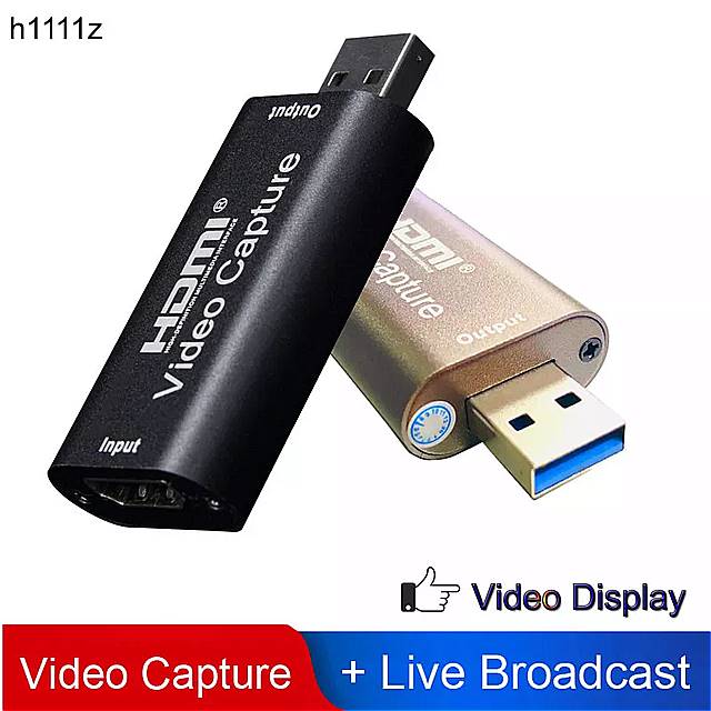 H1111Zビデオキャプチャカードusb3.02.0hdmiビデオグラバー記録ボックスfrPS4ゲームdvdビデオカメラhdカメラ記録ライブストリーミング