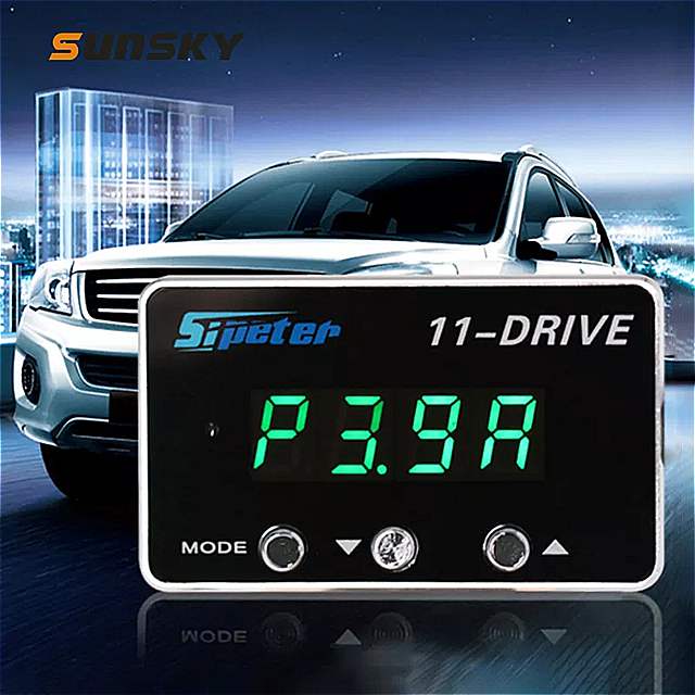 車 電子 スロットル アクセラレータ 日産 キャシュカイ 2008-sipeter 11- ドライブ 電源アクセルモジュール led ディスプレイ