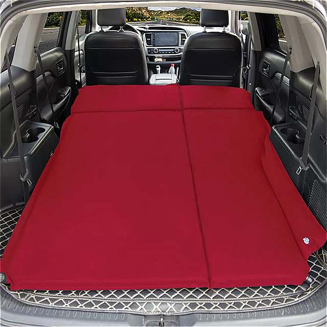 車 マットレス suvソファ航空インフレータブル キャンプマット 枕