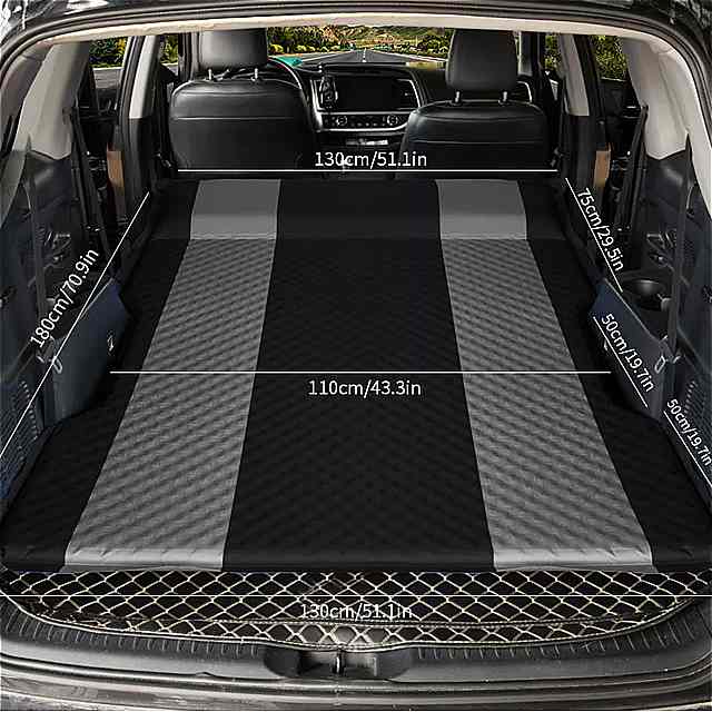インフレータブル 車 マットレス suv 車 ベッド マットレス キャンプ屋外 後部座席 耐久性のある 車 の 旅行 の空気ベッドの 車 accessori