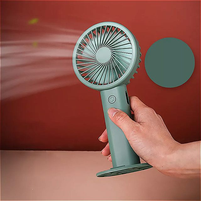 ミニポータブルファン2021アロマハンドヘルドファンusb充電デスクトップ倍香水冷却ファン屋外旅行スクールオフィス
