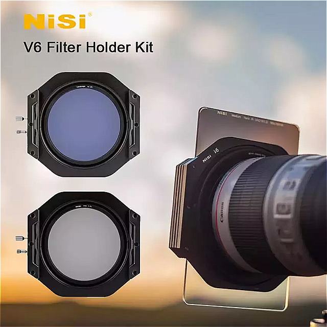 NiSi 100mm V6ホルダーキット CPL2枚 角型フィルター | demosophy.com