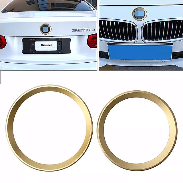2 ピース ステアリング のロゴリング 車 セット ステッカー Bmw 亜鉛合金 2 ピース ステアリング のロゴリング 車 セット ステッカー Bmw 亜鉛合金