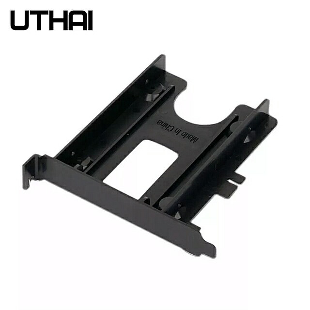 UTHAI G02 PCI スロット 2.5 インチ HDD SSD 取付 ブラケット ハード ドライブ アダプタ 背面 ブラケット プラスチック
