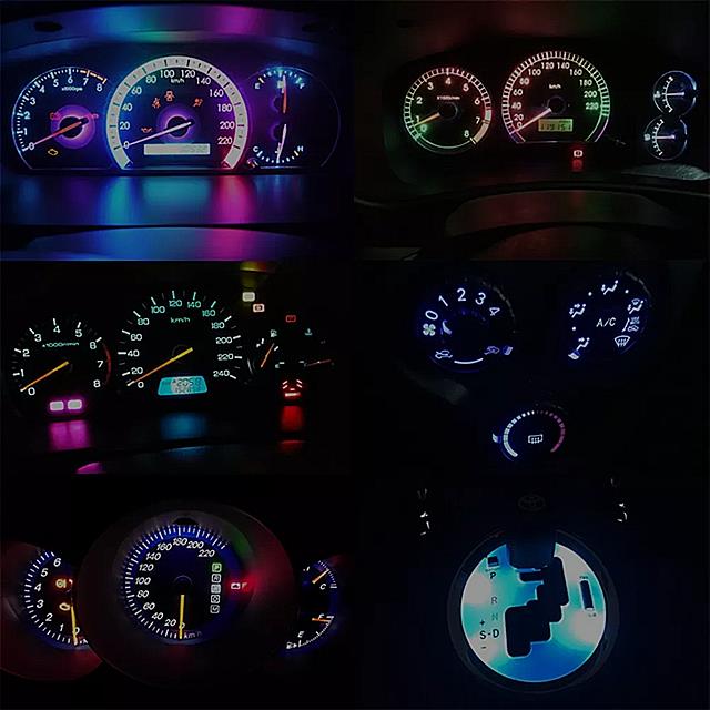 SALE／71%OFF】 LED 電球 t5 w1 2w w3w 74 86 509t スーパー ブライト 車 インストルメント パネル クラスター  ダッシュボード ゲージ 50個 www.servitronic.eu