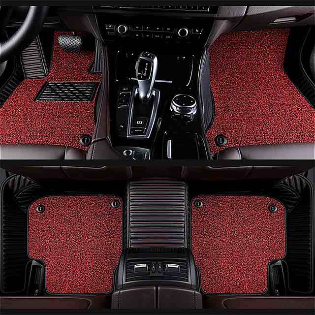 人気特価 ペット フロア カスタム の足 自動 カー の 足パッド 革 17 車 18 マット アルファロメオgiulia Stelvio 車 用品