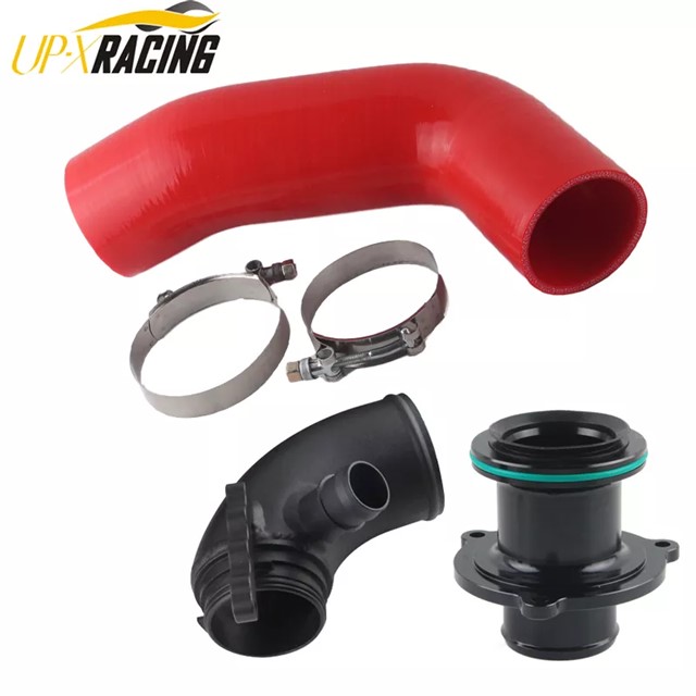 Vwゴルフmk7rアウディv8mk3a3s3ttmk32.0t2014用ターボインレットエルボー付きシリコンホース