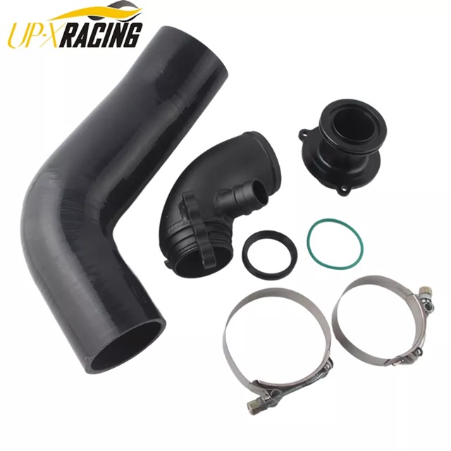 Vwゴルフmk7rアウディv8mk3a3s3ttmk32.0t2014用ターボインレットエルボー付きシリコンホース