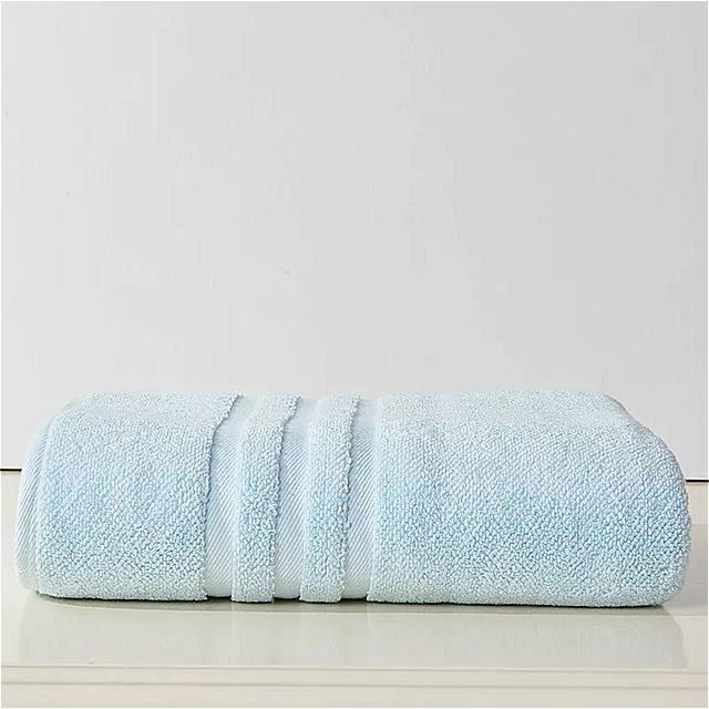 1ピースSemaxe バス タオル 大人 の 男性 と 女性 のための厚くてふくらんでいる タオル 家庭 用純綿、 吸収 性、糸なし、90*180cm、ピンク