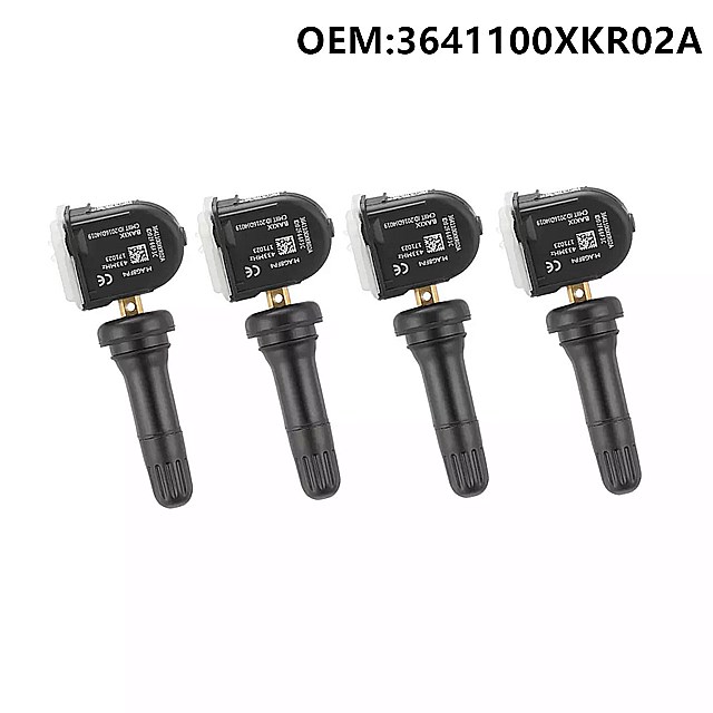 1 4個433mhz 3641100XKR02A tpms タイヤ空気圧センサー 万里の長城P8 VV5 VV6 VV7 haval F5 F7  H2S H4 H6 H7L 新色追加