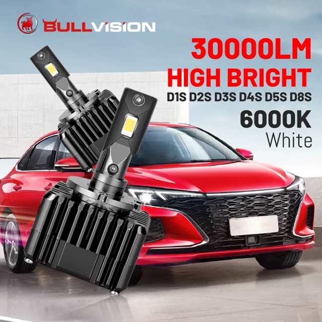 車 ヘッドライト 用 led 電球 部品 30000lm 35w d2s d2r d3s d4s d4r d5s d8s d1C d2c d3c 両面  チップ 再生 大人気新作