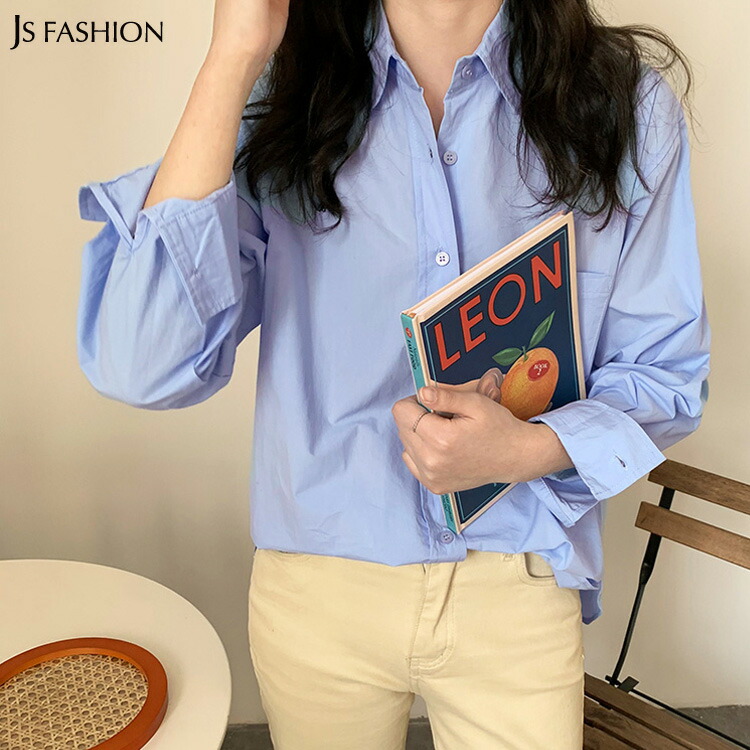 8 1まで限定価格 シャツブラウス 全3色 トップス 襟付き 長袖 レディース 大人カジュアル シンプル 春トップス 春夏 春カラー 無地 単色 ラフ デイリーおしゃれ F フリーサイズ 大人可愛い Jsファッション 3月新作 Educaps Com Br