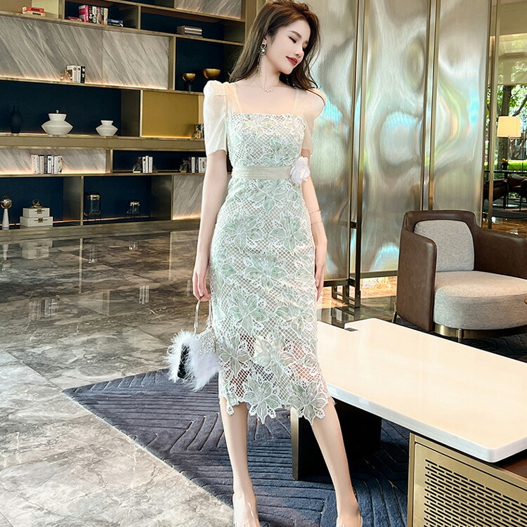 Amazon | [EightSTAR Dress] パーティードレス 大きいサイズ