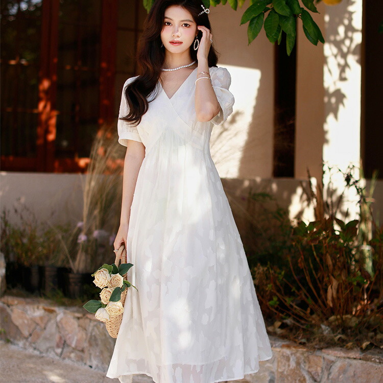ベルシー Belle Cie レディース ワンピース ロングワンピース 花
