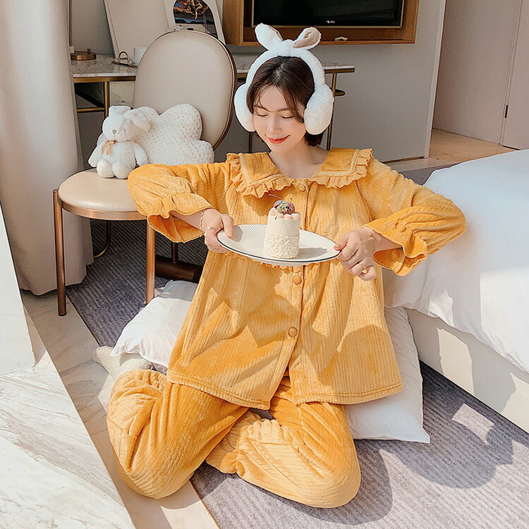 8 1まで限定価格 ルームウェア 全3色 厚手 フリース 秋冬 部屋着 パジャマ 上下セット トップスとパンツ レディース ロングパンツ 大人可愛い 母の日 クリスマス 誕生日 ギフト プレゼント パジャマパーティー Jsファッション 1215 12月新作 Epheseweb Com