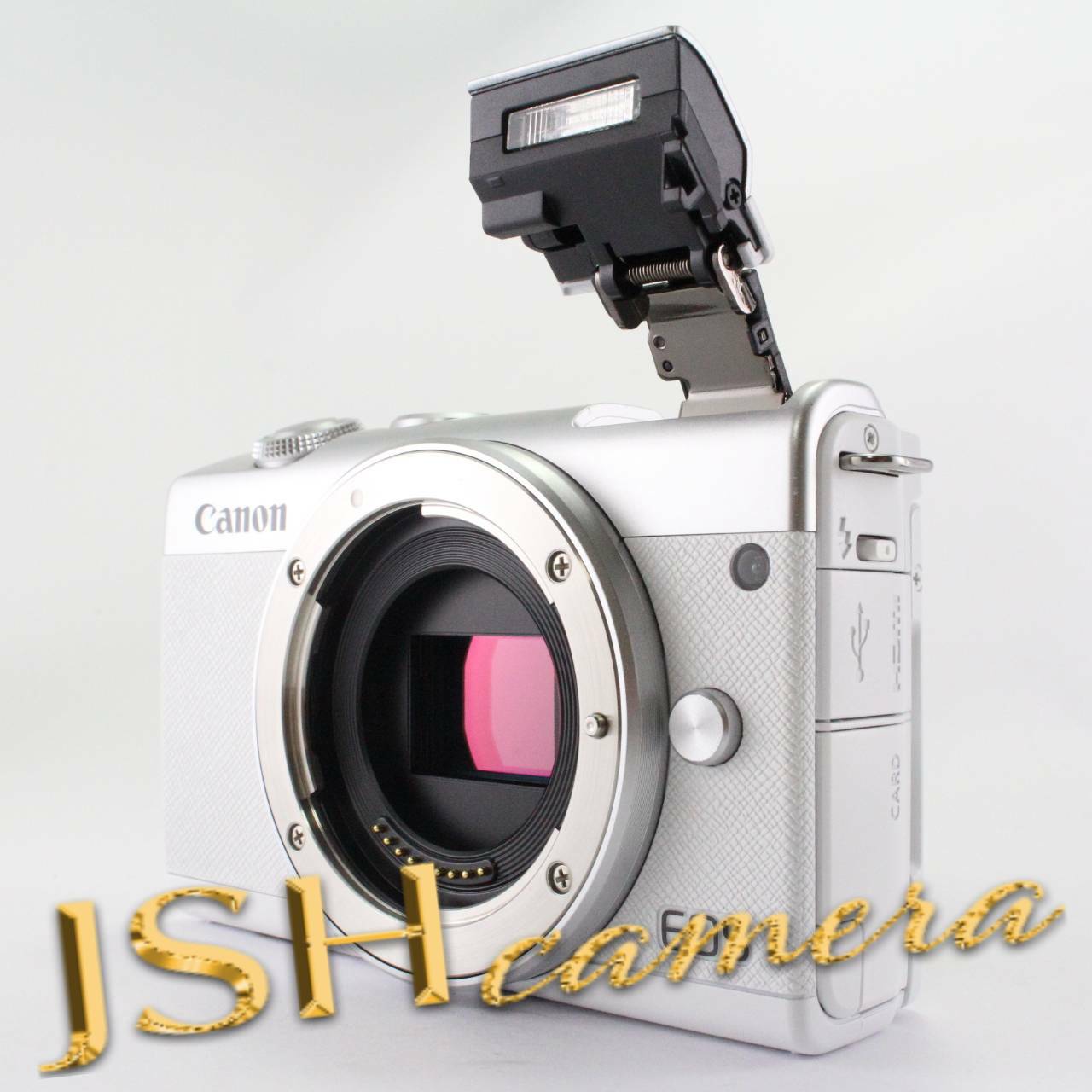 Canon EOS M200 ボディ WH レンズ２点セット+webdev.ilkom.unsri.ac.id