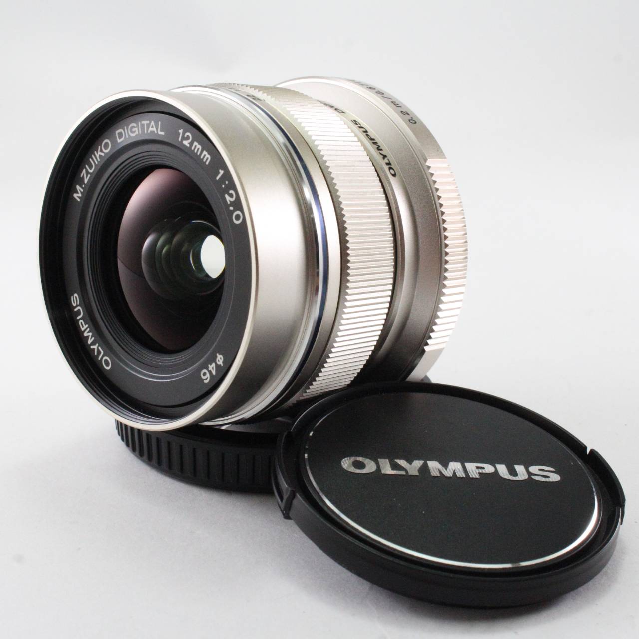 【中古】OLYMPUS 単興味の中心水晶体 M.ZUIKO DIGITAL ED 12粍 F2.0