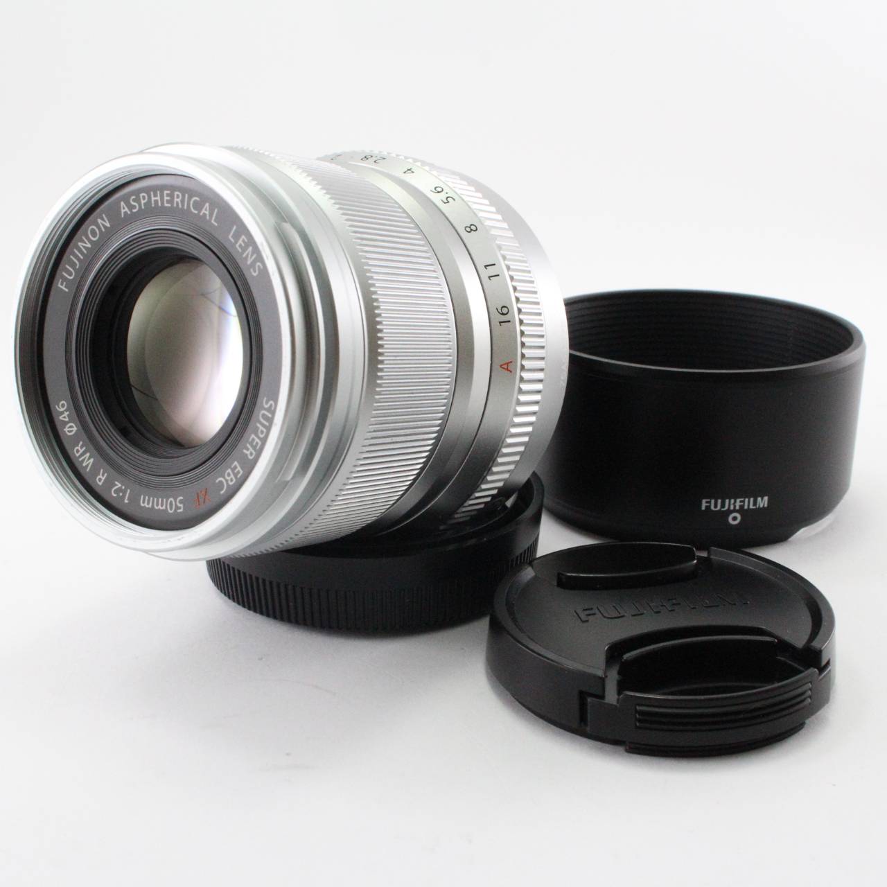 純正通販売 FUJIFILM X 交換レンズ 単焦点 中望遠 50mm F2 ブラック