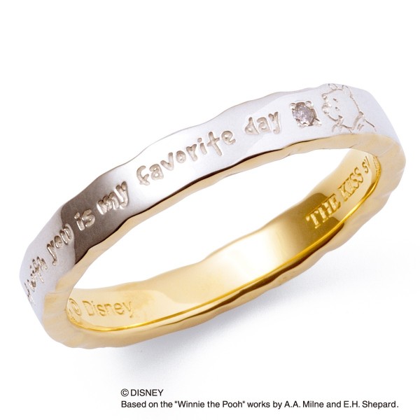 Jsj Disney Winnie The Pooh Honey Diamond Unisex Ring Disney