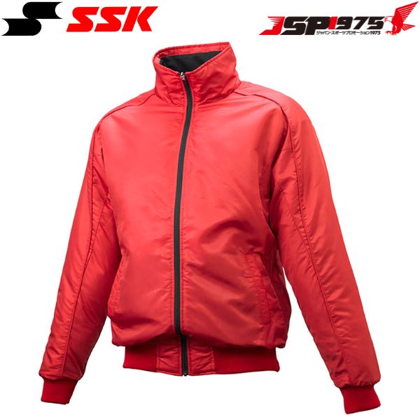貨物輸送無料 SSK エスエスケイ 地びた厚地の外套 向こう正面盛りだくさんZIP(中綿)  ベイスボール設備 メンズ 原則として 成年者用 野球御召しもの ベイスボール 運動競技 部活 野球クラブ 野球クラブ SSK BASEBALL 赤いこと XO2大きさ BWG1008