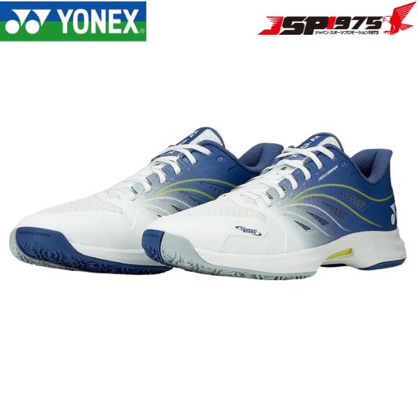 貨物輸送無料 YONEX ヨネックス  力強さ座布団 エアラスダッシュ5 GC 庭球シューズ ユニ一発やる AERUS DUSH 5  オムニ・クレーコート用 白いこと×米国海軍 29.0糎 SHTAD5GC