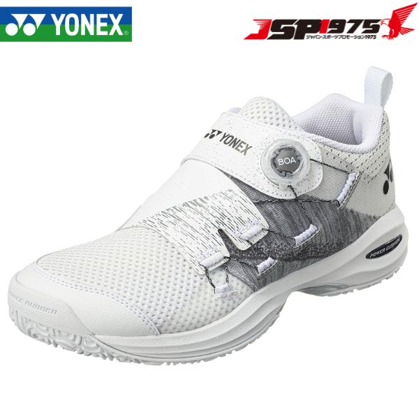 貨物輸送無料  ヨネックス YONEX パワークッションコンフォートWD5GC 庭球シューズ オムニ・クレーコート用 シューズ 庭球 W.白いこと 28.5糎 SHTCWD5G