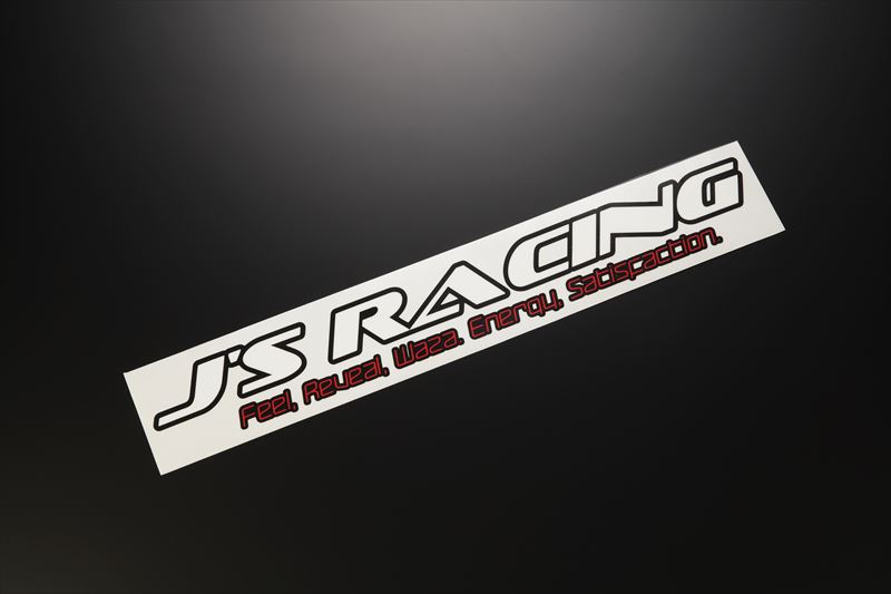 楽天市場】ジェイズ レーシング, 14ステッカー ホワイト Mサイズ