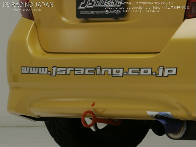 GK5用　J'S RACING GK5 R304 SUS エキゾースト50R J'S RACING/ジェイズレーシング R304 SUS エキゾースト50R