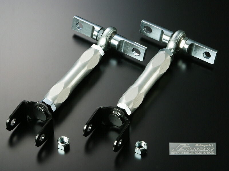 FD2 シビックタイプR リアアッパーアーム J'S RACING シビック TYPE-R FD2 ピロ調整式リア アッパーアーム