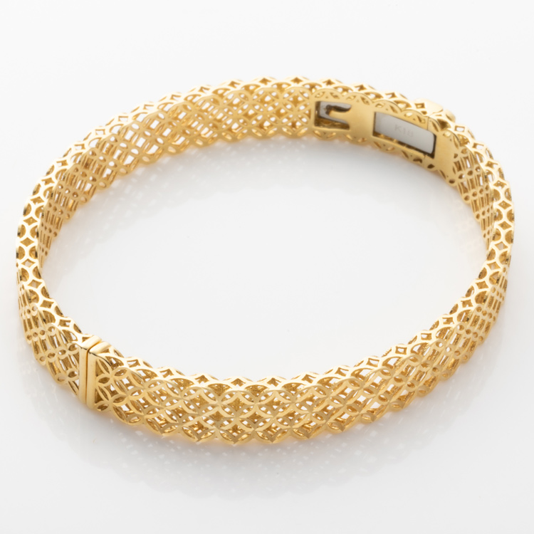 eye ＊K18ゴールド＊バータイプ ブレスレットです 楽天市場】バータイプ プレート ブレスレット K18 YG 18金