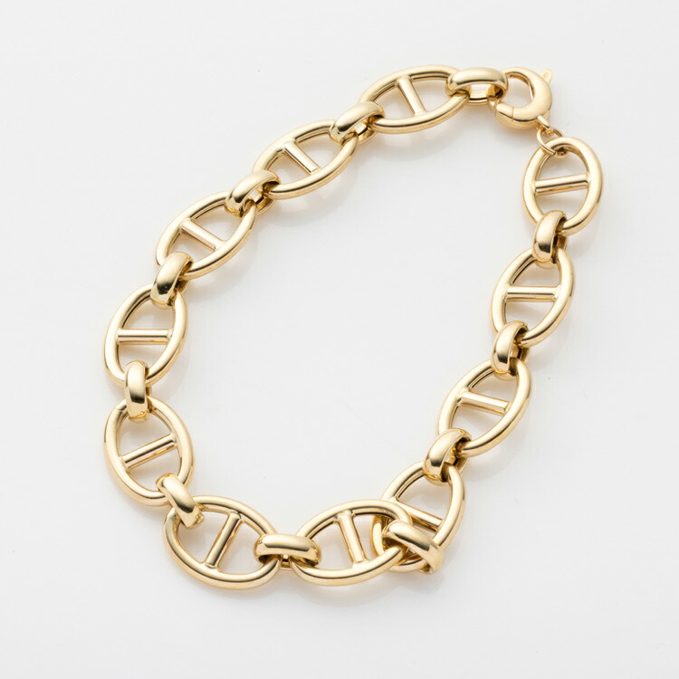 楽天市場】バータイプ プレート ブレスレット K18 YG 18金 イエロー