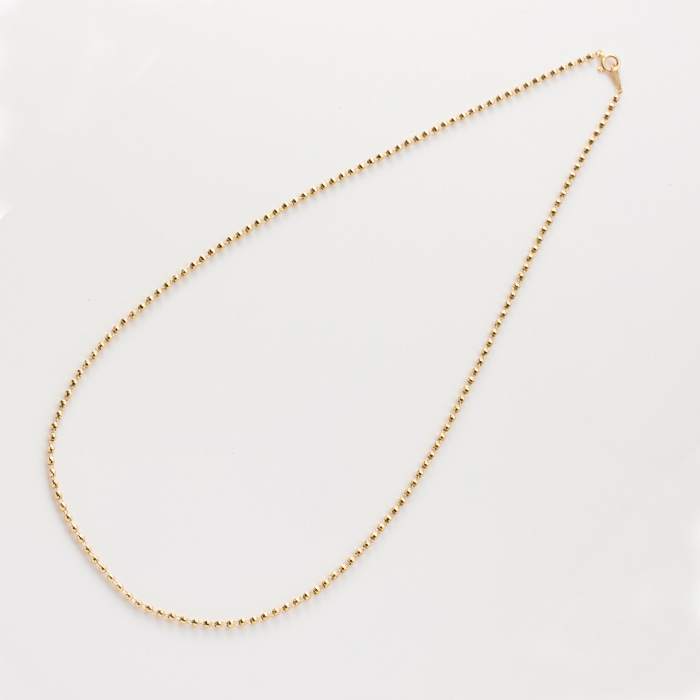 天然　珊瑚ロングネックレス　約75cm　K18WG　ミラーボール　さんご imgrc0064462988.jpg