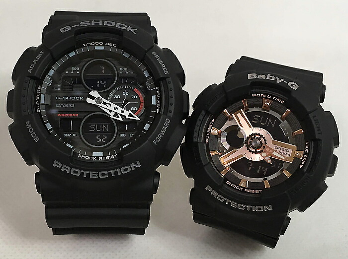 恋人たちのgショック ペアウオッチ G Shock Baby G ペア腕時計 カシオ 2本セット Gショック ベビーg Ga 140 1a1jf Ba 110rg 1ajf プレゼント ギフト ラッピング無料 メッセージカード G Shock クリスマス プレゼント愛の証 Painfreepainrelief Com