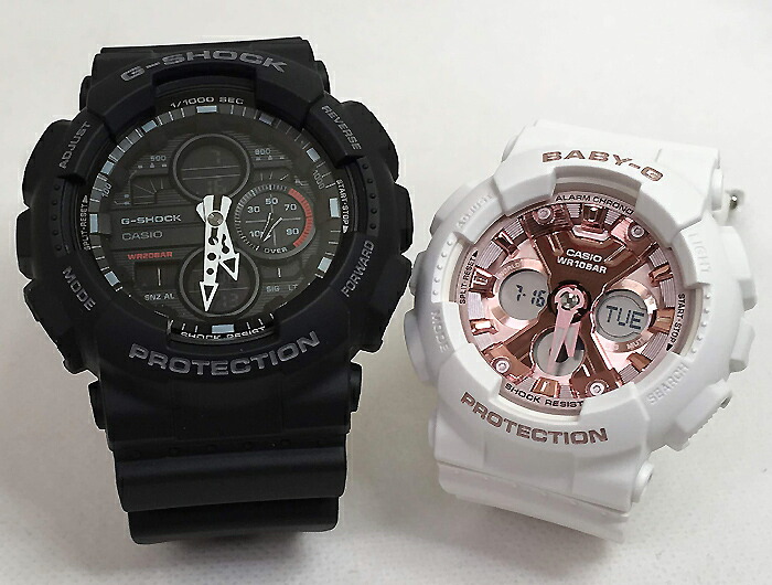 福袋 恋人たちのgショック ペアウオッチ G Shock Baby G ペア腕時計 カシオ 2本セット Gショック ベビーg Ga 140 1a1jf Ba 130 7a1jf プレゼント ギフト ラッピング無料 メッセージカード G Shock クリスマス プレゼント愛の証 早い者勝ち Silk Water Ge
