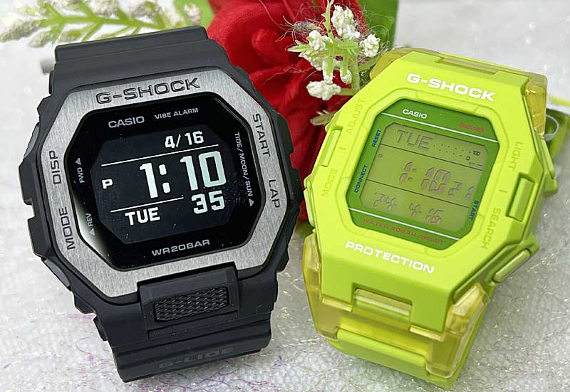 【愛の証 一緒にタフな時を刻もう】Gショック ペアウオッチ gショック 人気 婚約 夫婦 高級 クリスマス プレゼント おすすめ G-SHOCK ペア腕時計 カシオ GBX-100NS-1JFGD-B500S-3JF プレゼント ギフト 誕生日 御祝い 銀婚式 結婚記念日|時計のジュエリータイム ムラタ