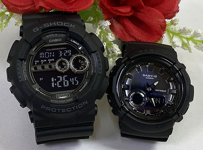 激安特価 恋人たちのgショック ペアウオッチ G Shock Baby G ペア腕時計 カシオ 2本セット Gショック ベビーg Gd 100 1bjf Bga 280 1ajf プレゼント ギフト ラッピング無料 手書きのメッセージカードお付けします あす楽対応 G Shock クリスマス プレゼント 愛の証