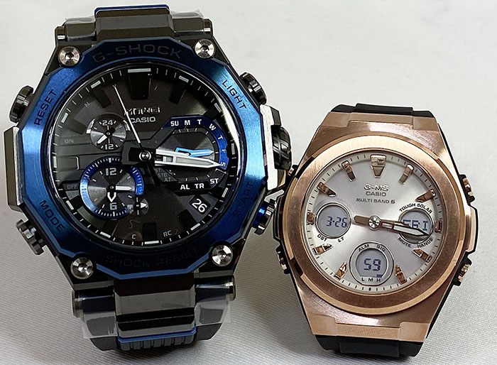 【あなたと刻む、これからの時間】ペアウオッチ gショック恋人たちのGショックペアウォッチ G-SHOCK BABY-G ペア腕時計 カシオ 2本セット 電波ソーラー gショック MTG-B2000B-1A2JF MSG-W600G-1AJF 84,700円