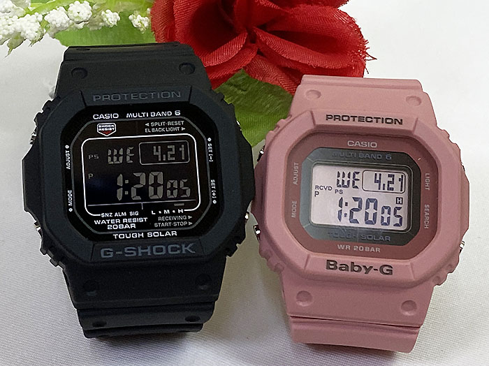 最先端 恋人たちのgショックペアウォッチ G Shock Baby G ペア腕時計 カシオ 2本セット 電波ソーラー Gショック Gw M5610 1bjf Bgd 5000uet 4jf 人気 ラッピング無料 手書きのメッセージカードお付けします あす楽対応 クリスマスプレゼント 国産 Castelolemont Com Br