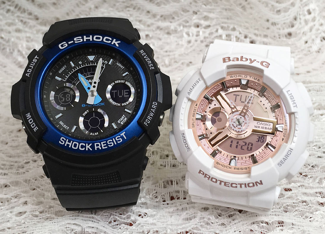 日本製 楽天市場 恋人たちのgショックペアウオッチ Gショック ペア G Shock Baby G ペア腕時計 カシオ 2本セットgショック ベビーg アナデジ Aw 591 2ajf Ba 110 7a1jf ラッピング無料 G Shock メッセージカード手書きします あす楽対応 クリスマスプレゼント