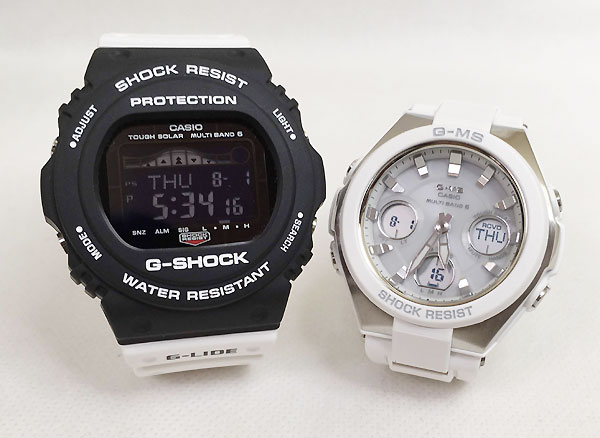 コンビニ受取対応商品 楽天市場 恋人たちのgショック ペアウオッチ G Shock Baby G ペア腕時計 カシオ 2本セット Gショック ベビーg Gwx 5700ssn 1jf Msg W100 7ajf 大人のg Shock プレゼント ギフト ラッピング無料 手書きのメッセージカードお付けします あす楽