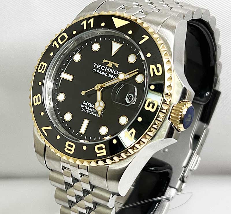 楽天市場】[TECHNOS] テクノス 腕時計 T9C11SH ＜ メンズ シルバー