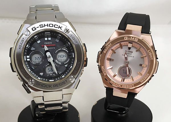 高速配送 楽天市場 恋人たちのgショックペアウォッチ G Shock Baby G ペア腕時計 カシオ 電波ソーラー 2本セット Gショック ベビーg アナデジ Gst W310d 1ajf Msg W0g 1a1jf 人気 ラッピング無料 手書きのメッセージカードお付けします あす楽対応 クリスマス