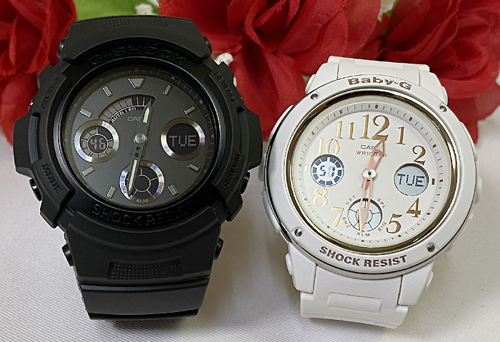 流行に 恋人たちのgショック ペアウオッチ G Shock Baby G ペア腕時計 カシオ 2本セット Gショック ベビーg Aw 591bb 1ajf Bga 150ef 7bjf プレゼント ギフト ラッピング無料 手書きのメッセージカードお付けします あす楽対応 G Shock クリスマス プレゼント 愛の証