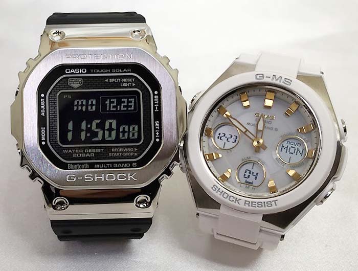 価格は安く 恋人たちのgショック ペアウオッチ G Shock Baby G ペア腕時計 カシオ電波ソーラー 2本セット ペアウォッチ Gショック ベビーg アナデジ Gmw B5000 1jf Msg W100 7a2jf 人気 ラッピング無料 Gmw B5000 1jf Msg W100 7a2jf Bhavaspa Com