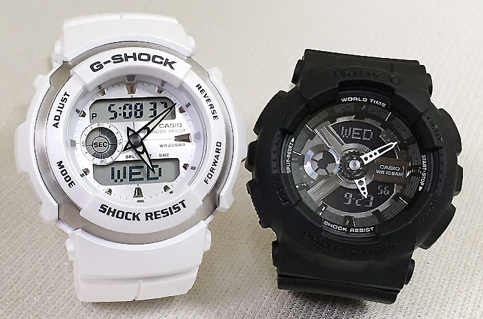 激安の 楽天市場 恋人たちのgショック G Shock Baby G ペアウォッチ ペア腕時計 カシオ 2本セット Gショック ベビーg アナデジ G 300lv 7ajf Ba 110bc 1ajf プレゼント ギフト Xmas 人気 クリスマス ラッピング無料 手書きのメッセージカードお付けします あす楽対応