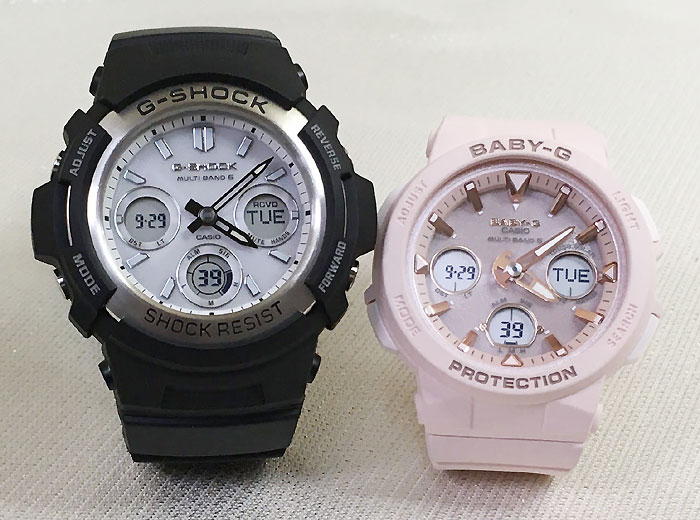 ラッピング無料 クリスマス 時計のジュエリータイム 30代 人気 50代 夫婦 時間がくるわない Baby G ベビーg 40代ムラタ電池交換不要 ジーショック プレゼント ペアウォッチ Casio ペア 恋人たちのgショックペア 2本セット 誕生日 カップル 黒 Gショック ベビージー ペア
