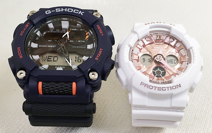 アウトレット送料無料 恋人たちのgショック ペアウオッチ G Shock Baby G ペア腕時計 カシオ 2本セット Gショック ベビーg Ga 900 2ajf Ba 130 7a1jf 人気 ラッピング無料 G Shock 手書きのメッセージカードお付けします あす楽対応