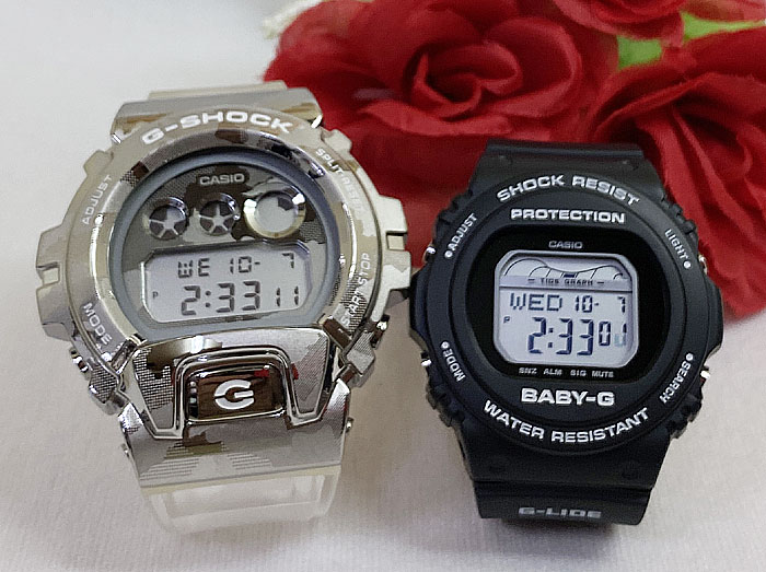 保障できる 恋人たちのgショック ペアウオッチ G Shock Baby G ペア腕時計 カシオ 2本セット Gショック ベビーg Gm 6900scm 1jf Blx 570 1jf デジタル お揃い 人気 ラッピング無料 G Shock クリスマスプレゼント 時計のジュエリータイム ムラタ 新作モデル Www