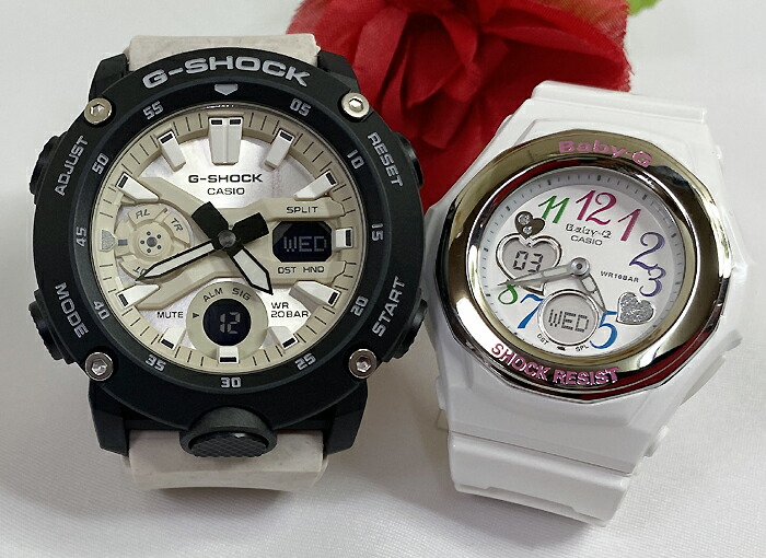 送料込 恋人たちのgショック ペアウオッチ G Shock Baby G ペア腕時計 カシオ 2本セット Gショック ベビーg アナデジ Ga 00wm 1ajf Bga 101 7b2jfプレゼント ギフト 人気 ラッピング無料 新品メッセージカード手書きします あす楽対応 クリスマスプレゼント 時計